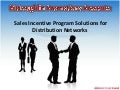 Sales Incentive Program For Distributor Networks