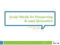 Using Social Media For Prospecting and Lead Generation
