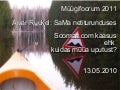 Müügifoorum 2011 - ettekanne Aivar Ruukel