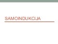 Samoindukcija