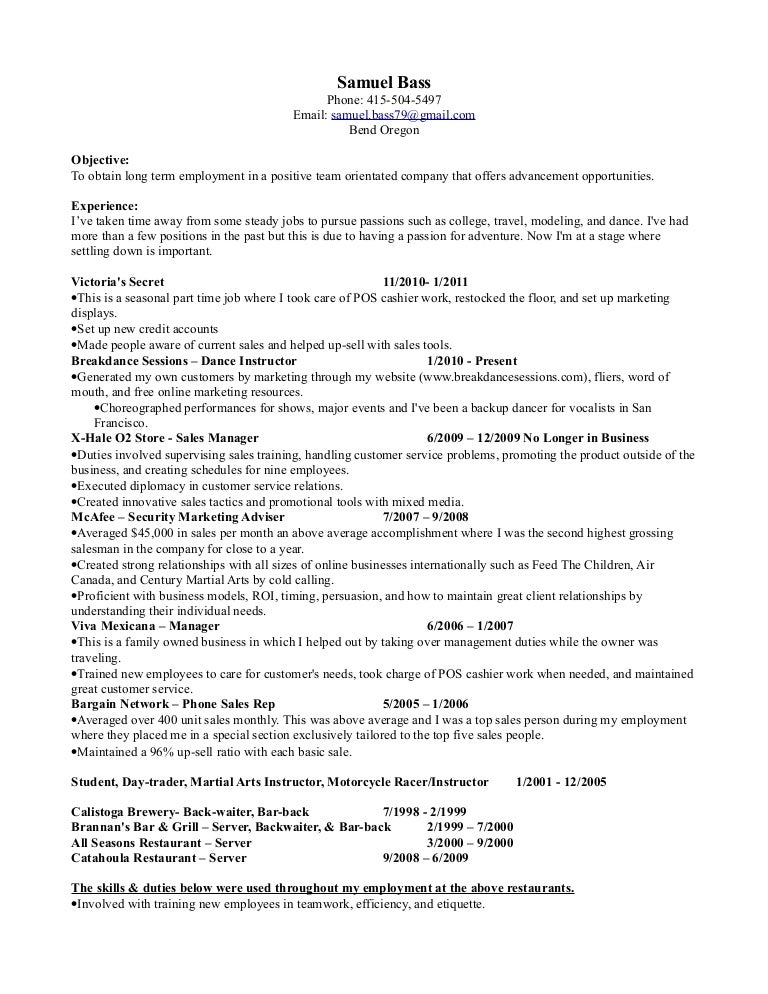 facilitator resume sample