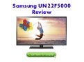 Samsung UN22F5000 Review - 22-Inch 1080p 60Hz Slim LED HDTV