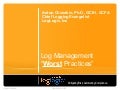 Anton's Log Management 'Worst Practices'