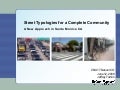 Santa Monica Street Typologies Tumlin Cnu