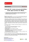Santander UK 'la mejor red comercial del Reino Unido' según la revista 'Your Money'