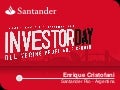 SANTANDER ARGENTINA-SANTANDER INVESTOR DAY