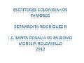 LITERATURA COLOMBIANA GRADO 8