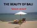 SANUR BEACH-Bali