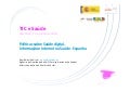 PolÃ­ticas sobre SaÃºde digital, InformaÃ§Ã£o e Internet na SaÃºde - Espanha