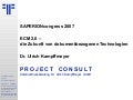 [DE] ECM 2.0 - Die Zukunft dokumentbezogener Technologien | Ulrich Kampffmeyer | German | Handout version