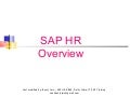 Sap hr overview 58 slides