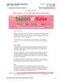 Sapori d'Italia tijdens de Giro d'Italie op de Nieuwmarkt in Amsterdam