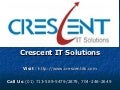 SAP QM Online Training and Placement Support @ Crescent IT Solutions