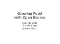 Growing Food With Open Source (Sarah Sharp)