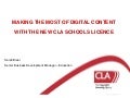 Making the Most of Digital Content With the New CLA Schools Licence.