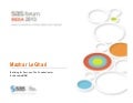 SAS Forum India: Building for Success: The Foundation for Achievable Master Data Management (MDM)