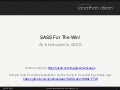 Introduction to SASS