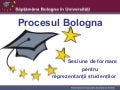 2005 - Prezentare - Training Saptamana Bologna in Universitati