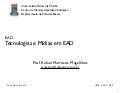 SC - EAD - SL04 - Tecnologias e Mídias
