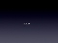 SCA 2009 暑訓講義