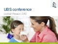 SCA presentation at UBS European Conference 2011