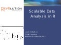 Scalable Data Analysis in R Webinar Presentation