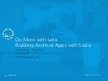 Scala for android