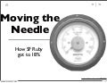Moving the Needle: How SF Ruby Got to 18%