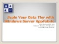 Scale Your Data Tier With Windows Server App Fabric
