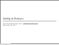 Scaling with Riak at Showyou
