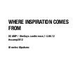 Where Inspiration comes From 