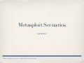 Metasploit Exploitation Scenarios -EN : Scenario 3