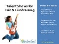 School Talent Shows for Fun and Fundraising