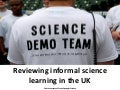 SCC 2012 Making a difference? Measuring the impact of informal learning