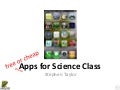 Science Class Apps for iPhone