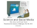Science and Social Media