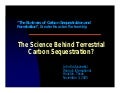The Science Behind Terrestrial Carbon Sequestration