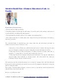 Scientists should have a business education as e as p