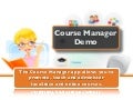 Course Manager app demo: Sclipo Online Campus Platform