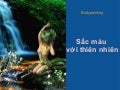 Sắc màu với thiên nhiên - muctau