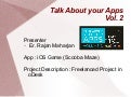 Scooba   talk about your apps - vol 2
