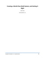 White Paper: Creating a World-Class Build System, and Getting It Right
