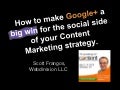 Scott Frangos - Google Plus for Content Marketers