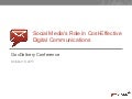 GovDelivery: Social Media&rsquo;s Role in Cost Effective Digital Communication (in Government)