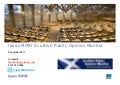 Scottish Public Opinion Monitor December 2011: Part One