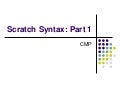 Scratch Syntax 1 Cmp