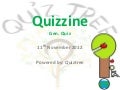Quizzine- Screening