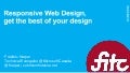 SCREENS - 2012-09-28 - Responsive Web Design, get the best from your design