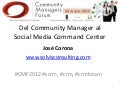 Como usar Social CRM para el Manejo de Comunidades