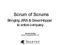 Scrum of scrums with JIRA and Greenhopper